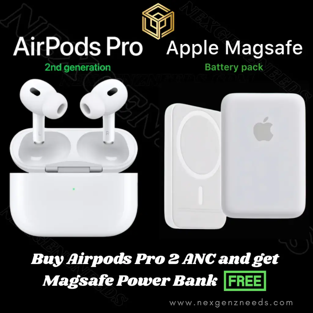 AIRPODS PRO 2 ANC AND MAGSAFE POWER BANK